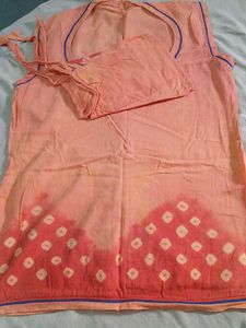 Stylish Ombre Kurta Set with Dupatta