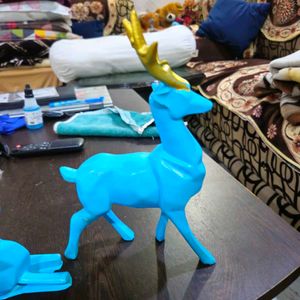 Deer Statue Showpiece Set Of 2
