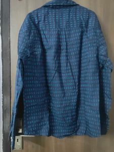Stylish Blue Printed Levi's Shirt