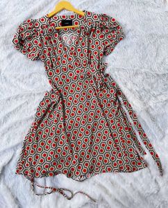 Stretchable Wrap Dress