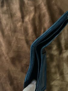 Black Leather Bifold Wallet