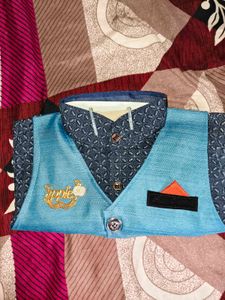 Boys Ethnic Nehru Jacket Set