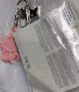 Dior Charm Keychain 💕♥️