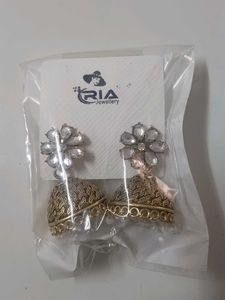 RIA Jewellery Jhumka Earrings