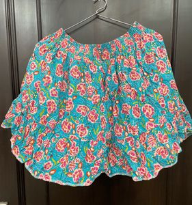 Floral Skirt (with Built-in shorts)