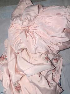 Elegant Pink Embroidered Kurta