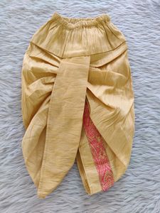 Pink And Golden Kurta Set ( Boys) | Chest 20| Leng