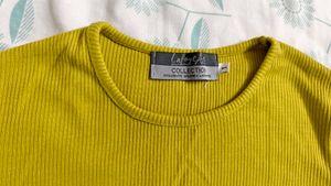 Yellow T-Shirt Top