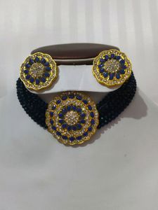 Blue Crystal Ad Choker