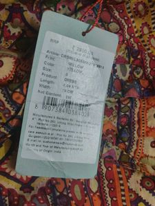 aarke by Ritu Kumar Boho Print Off-Shoulder Dress