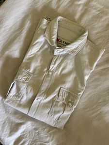 Denim White Tshirt