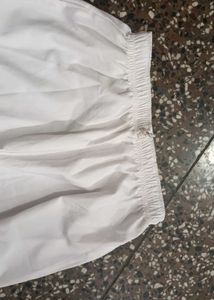 White Parachute Pants