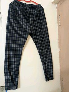 Checkered Casual Pants
