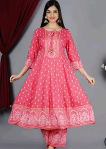 Beautiful Pink Kurta Set