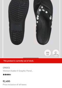 Daisy Print Flip-Flops crocs..