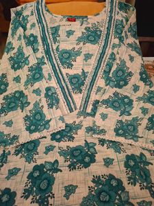 Comfortable Floral Kurta Two piece  Set