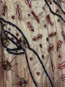 Embellished Gold Kurta and Patiyala