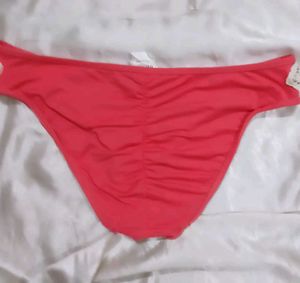 Coral Floral Bikini Set