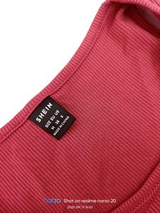 Red Sleeveless Top &amp; Shorts Set