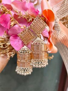 Light Golden Jhumka