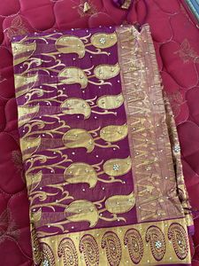 Rani Pink Pattu Saree