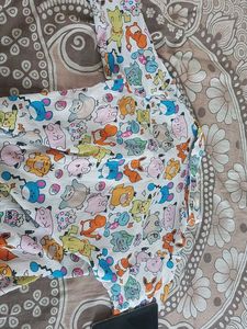 Pokemon Print Sheer Top