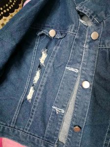 Distressed Denim Jacket