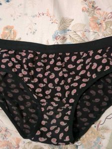 Black &amp; Pink Paisley Panties