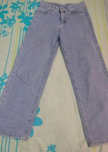 Straight Leg High Waist Jeans
