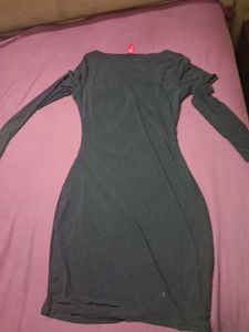 Chic Black Embellished Dress