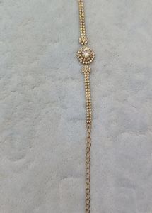 Imported Jewellery Set White Glittering Stone