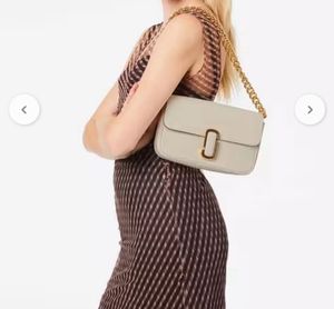 Chic Cream Chain Shoulder Bag