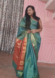 Green Banarasi Saree Sare