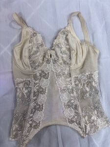 Vintage Lace Longline Corset 🤍
