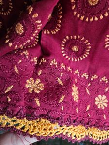 Hand embroidered full Kurta Set