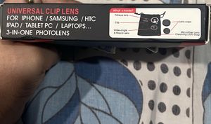 Universal Clip Lens Kit fisheye+macro