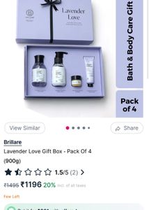 Brillare Lavender Love Gift Box
