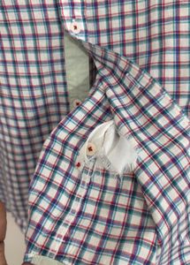 z shirts linen blend length 27