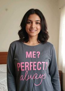 Cute Graphic Long Sleeve Top
