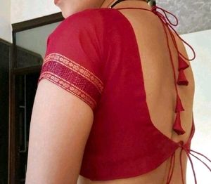 backless dori blouse