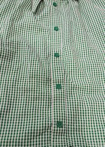 Cute Green Gingham Mini Skirt