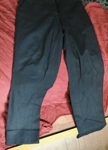 Dark Blue Casual Pants