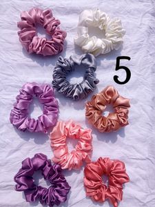 Hair Silk Satin Scranchise Rabber Band