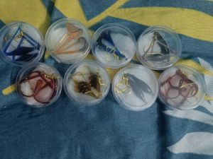 Designer Glass Bead Earrings (Set of 9 Pairs)