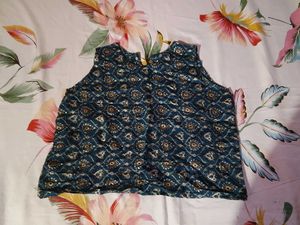 Boho Patterned Sleeveless Top
