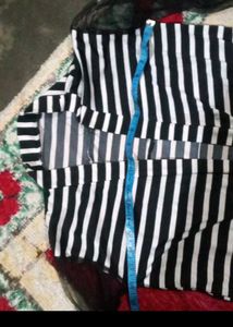 Striped Shrug