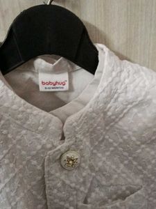 White Ethnic Wear Set