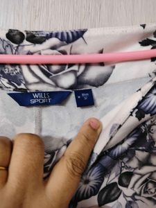 Wills sports Floral Print Slim Fit Pants