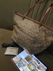 Coach Monogram Tote Bag