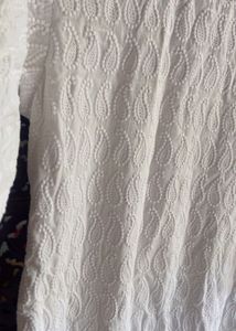 Elegant White Chikankari Kurta